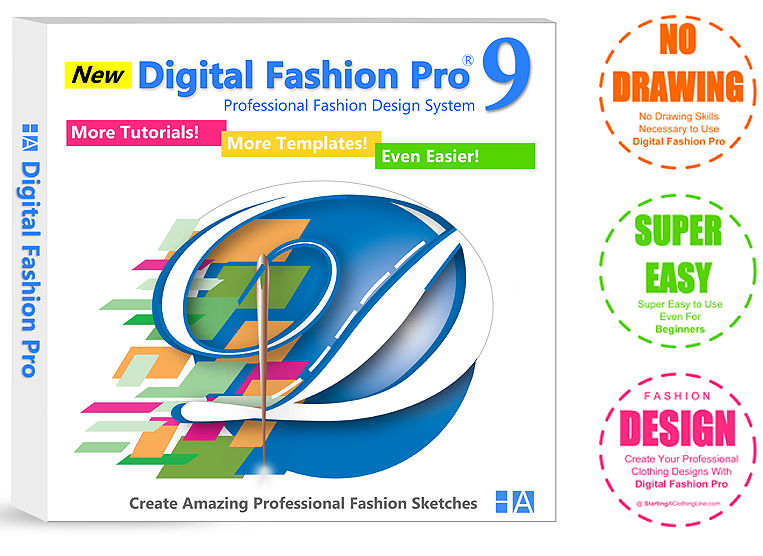 Digital Fashion Pro - Fashion Design Software